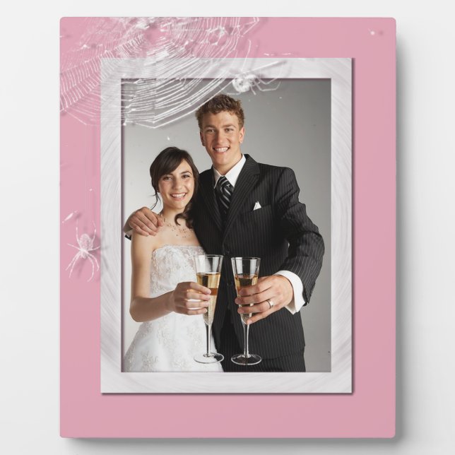 Cobwebs and White Spiders Plaque (Front)