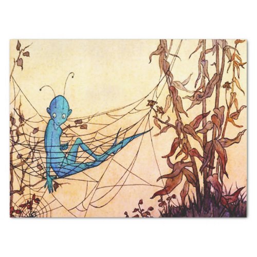 Cobwebs are Fairy Hammocks by Marjorie Miller Tissue Paper