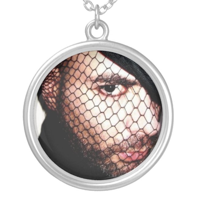 COBY KOEH NETWORKING SILVER PLATED NECKLACE (Front)