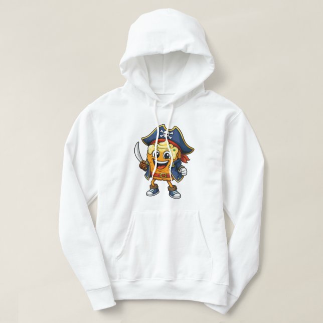 CobyBiscuit Pirate Edition by MiniSnackWorld Hoodie (Design Front)