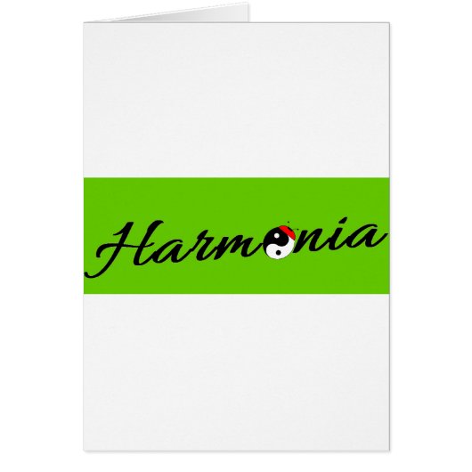 Coccinelle Harmonia zen (Front)