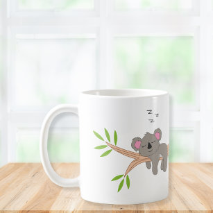 Coccolose koala pot with divergent phrase coffee mug