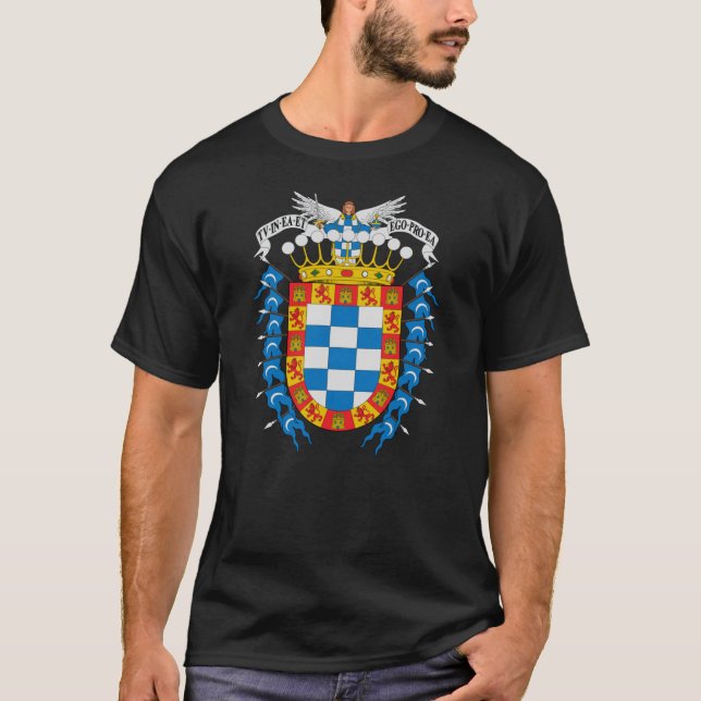 Cochabamba coat of arms (Bolivia) T-Shirt (Front)