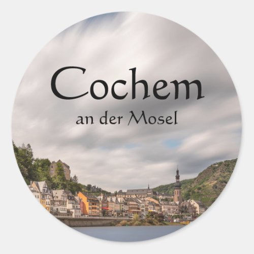 Cochem an der Mosel _ Germany Classic Round Sticker