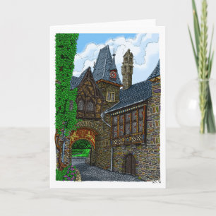 Cochem Castle - In Color Greeting Card