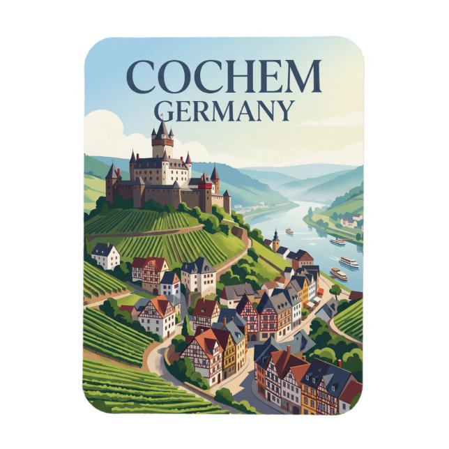 Cochem Germany Magnet (Vertical)