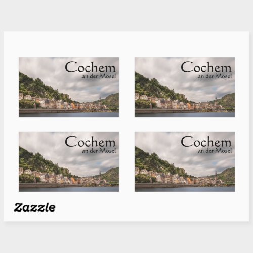 Cochem Mosel Germany Rectangular Sticker
