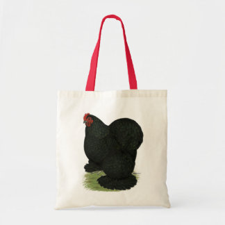 Cochin: Black Hen Tote Bag