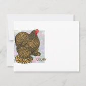 Cochin:  Gold-laced Hen (Front)