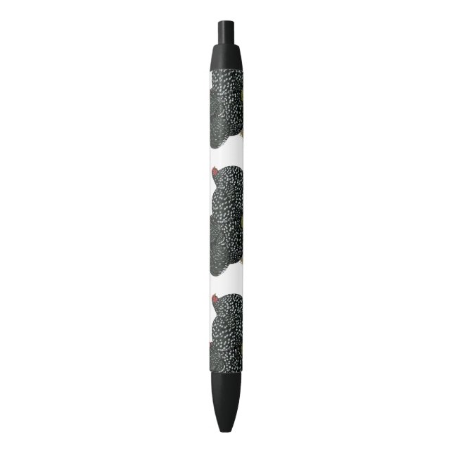 Cochin Mottled Chickens Pen (Front Vertical)