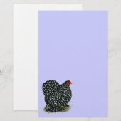 Cochin Mottled Hen (Front/Back)