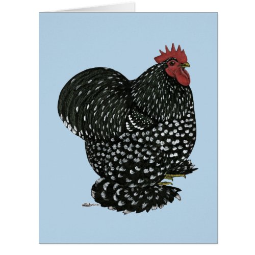 Cochin  Mottled Rooster