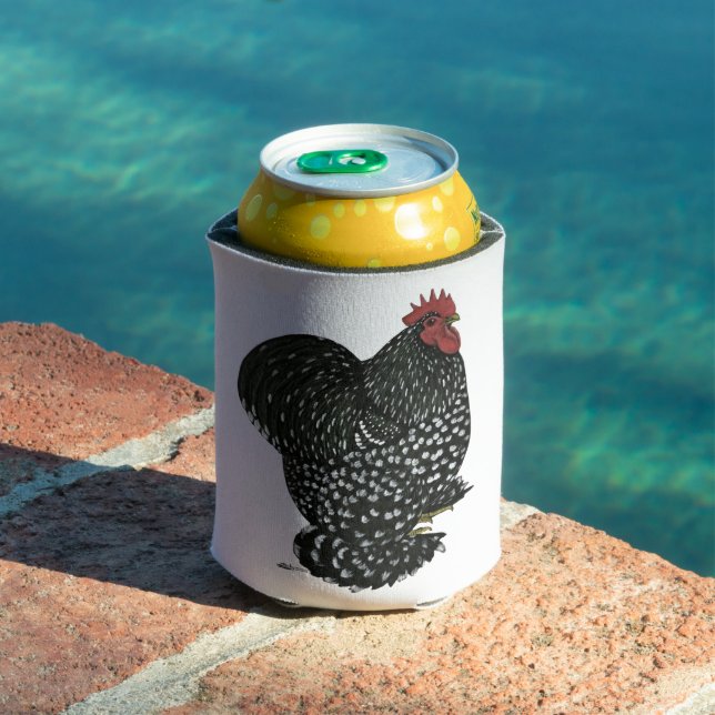 Cochin:  Mottled Rooster Can Cooler (In Situ Pool)