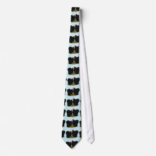 Cochins Black Bantam Pair Tie