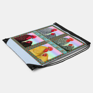 Cochins Four Colors Drawstring Bag