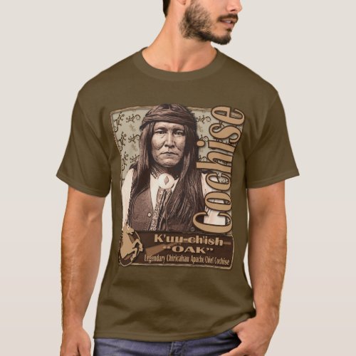 Cochise Chiricahua Apache Chief T_Shirt
