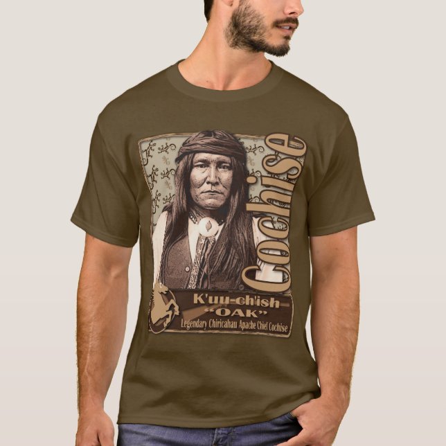 Cochise Chiricahua Apache Chief T-Shirt (Front)