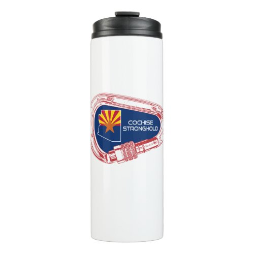 Cochise Stronghold Arizona Climbing Carabiner Thermal Tumbler