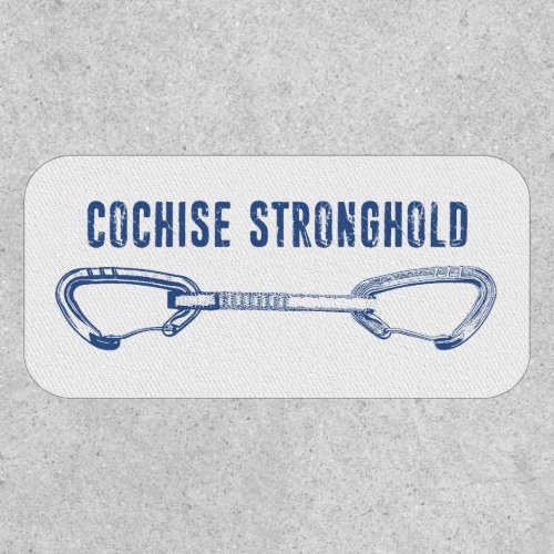 Cochise Stronghold Arizona Climbing Quickdraw Patch