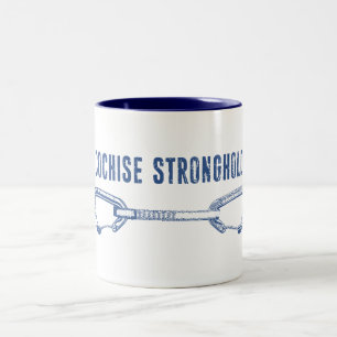 Cochise Stronghold Arizona Climbing Quickdraw Two-Tone Coffee Mug