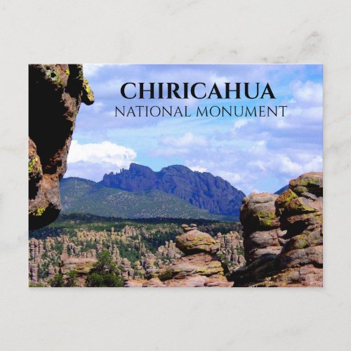 Cochises Head Chiricahua National Monument Postcard