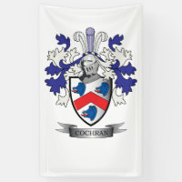 Cochran Family Crest Coat of Arms