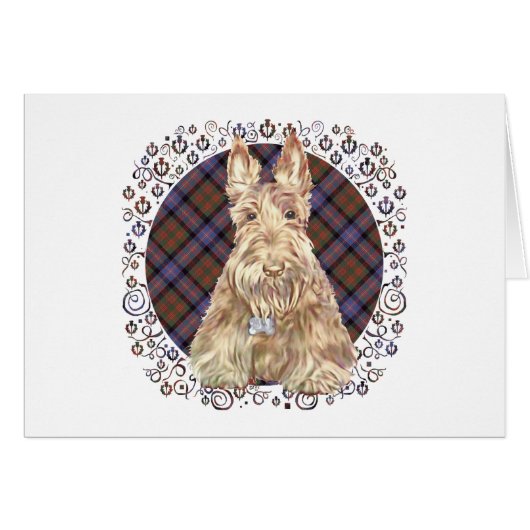 Cochran Tartan Scottie Cards (Front Horizontal)