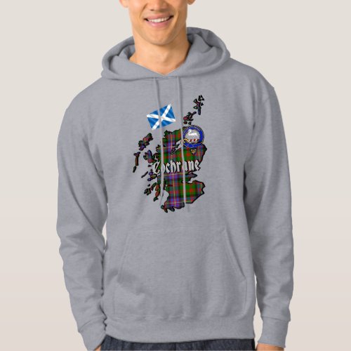 Cochrane Clan Badge Adult Hoodie