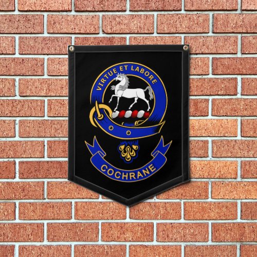 Cochrane Clan Badge Banner    Pennant