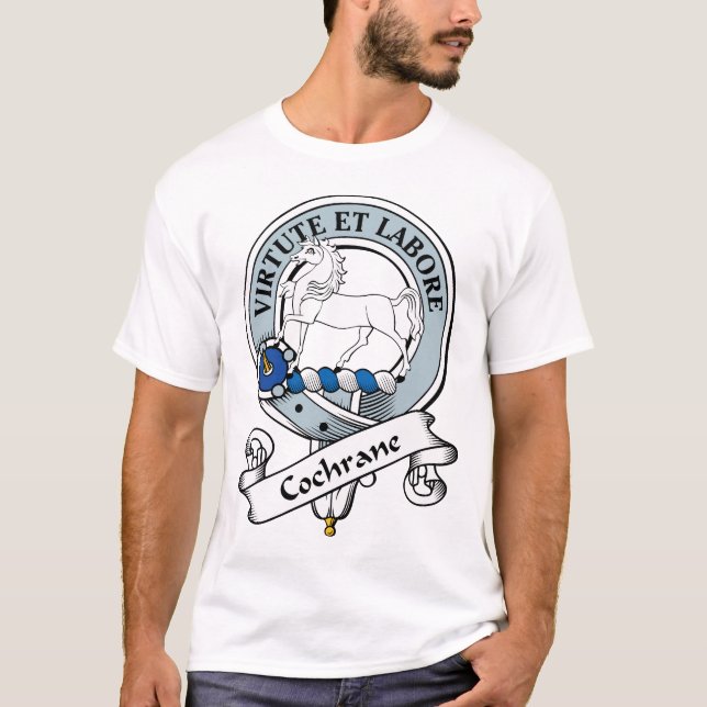 Cochrane Clan Badge T-Shirt (Front)