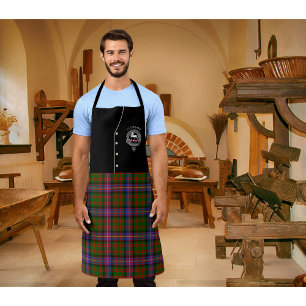 Cochrane Clan Badge & Tartan Kilt Apron