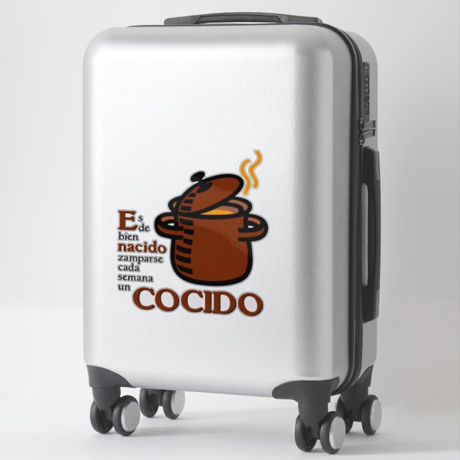 Cocido Sticker (Suitcase)
