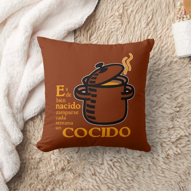 Cocido Throw Pillow (Blanket)