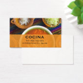 cocina editable business card (Desk)