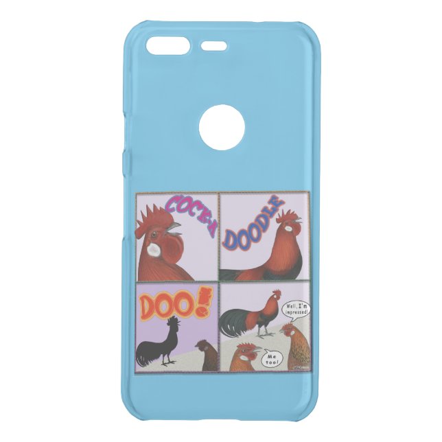 Cock-A-Doodle-Doo! Uncommon Google Pixel Case (Back)