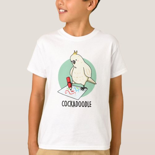 Cockadoodle Funny Cockatoo Pun  T_Shirt