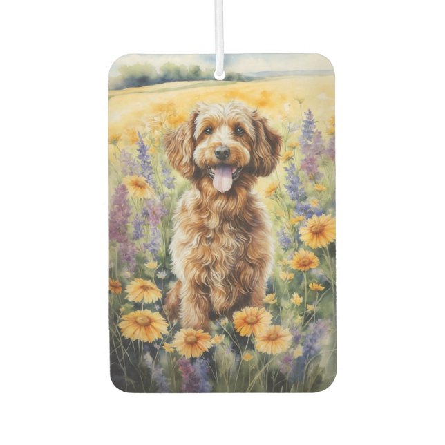 Cockapoo  air freshener (Front)
