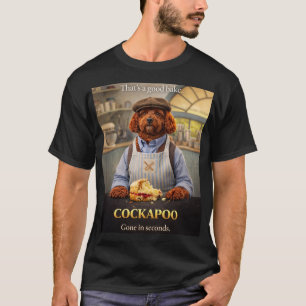 Cockapoo Baking Shirt Funny Dog Cake Gift