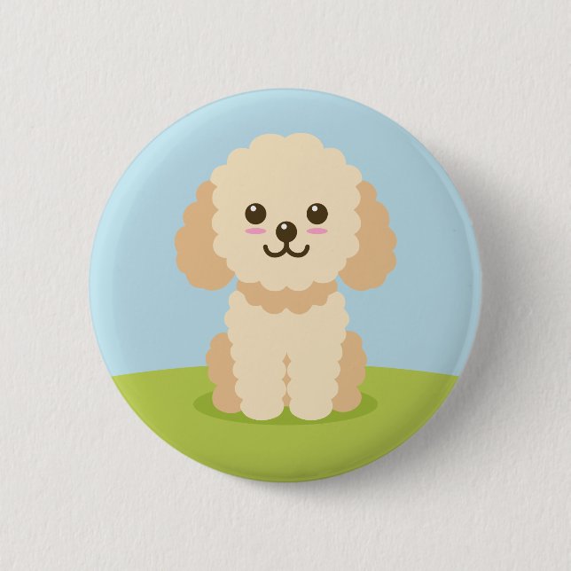 Cockapoo Button (Front)