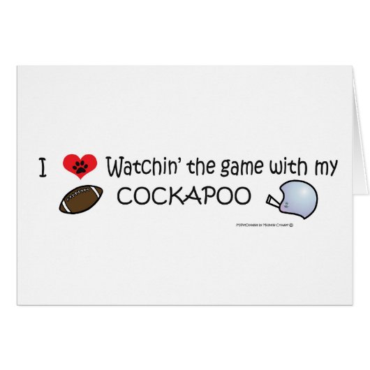 COCKAPOO CARDS (Front Horizontal)