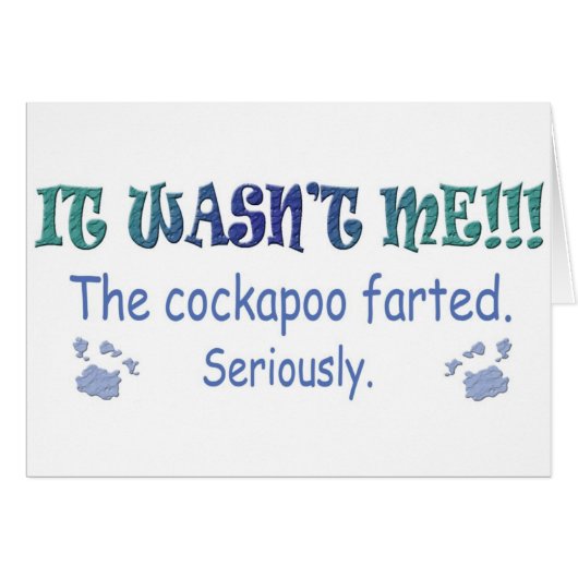 Cockapoo Cards (Front Horizontal)
