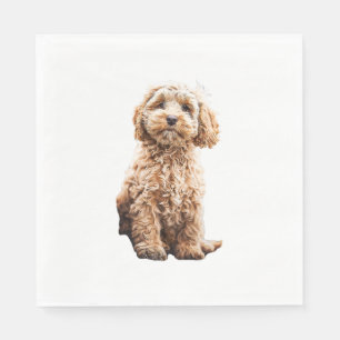 Cockapoo Cavoodle Labradoodle Cute Puppy Dog- Pood Napkins