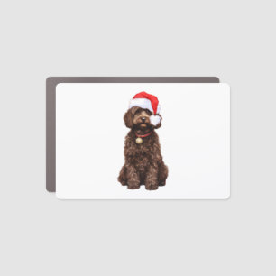 Cockapoo Christmas   Car Magnet