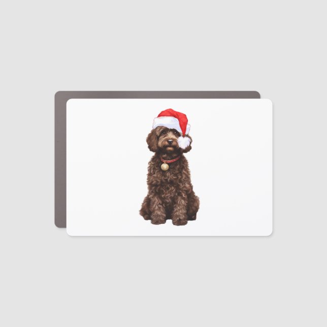 Cockapoo Christmas   Car Magnet (Front)