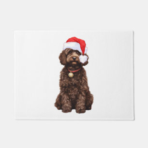 Cockapoo Christmas   Doormat