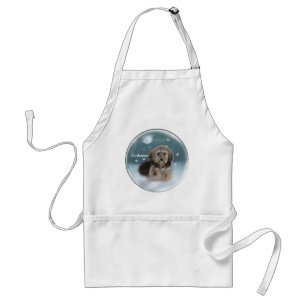 Cockapoo Christmas Gifts Adult Apron