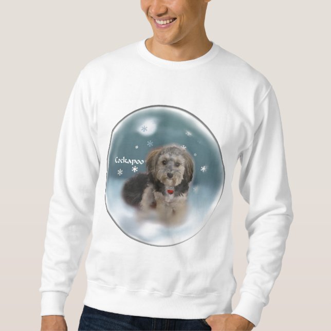 Cockapoo Christmas Gifts Sweatshirt (Front)