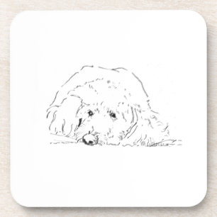 Cockapoo Coffee Mugs, Dog Lover Gift Ideas Beverage Coaster
