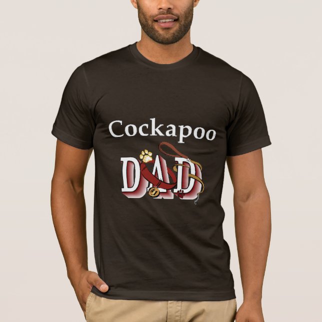 Cockapoo DAD Gifts T-Shirt (Front)