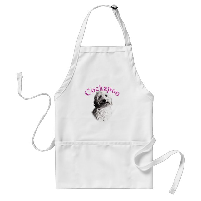 Cockapoo Dog Adult Apron (Front)